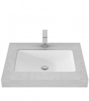 حوض مغسلة تحت الرخام صناعة اندونيسي مقاس 540×365 ملم  TOTO - LW540JK2#W